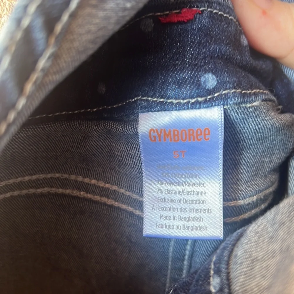 Gymboree Apple overalls